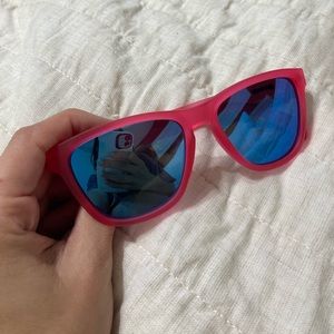 Pink goodr polarized sunglasses-great condition & no scratches